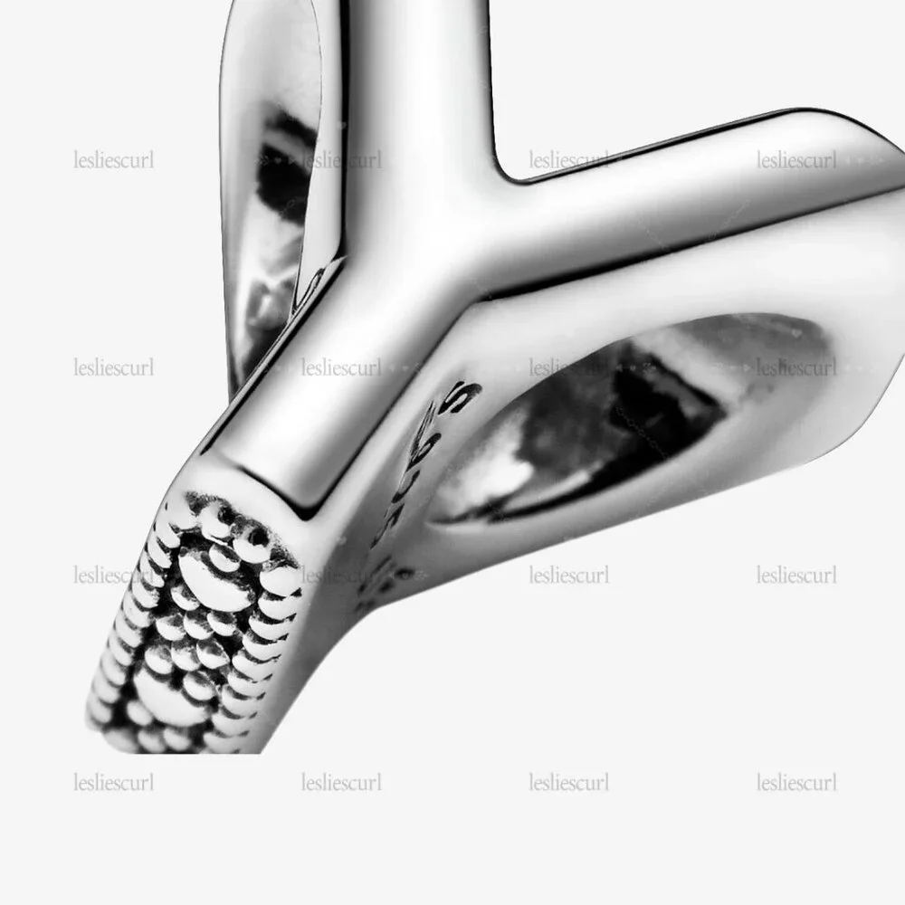 Pandora Letter Y Alphabet Charm - Picture 4 of 6